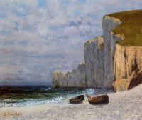 Courbet, Gustave - A Bay with Cliffs